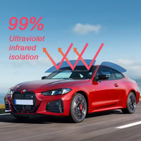Rollo de Película de Vidrio PET para Ventanas de Automóviles, con Protección Solar Llumar, Antiarañazos, Protección UV del 99% e Infrarrojos del 95-100%
