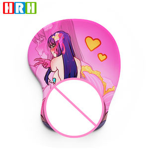 Alfombrilla de Ratón 3D Ergonómica con Diseño de Senos Grandes y Sensuales, Reposamuñecas para Jugadores, para Teclado de PC y Portátil - Product Image 4