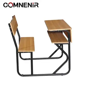 טוב באיכות ריהוט בית הספר בכיתה תלמיד כפול שולחן וכיסא