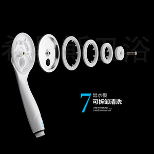 Silver Dragon Handheld Shower Head 15-Inch Adjustable Rain Spray For Hotel Home Use - Product Image 5