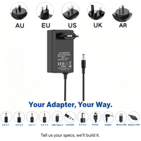 Adaptateur secteur MYIXI 100-240V 24V 2A/12V 4A/14V 3.5A/20V 2.8A AC/DC pour ordinateur portable, prise centrale négative 5.5mm, certifié CE, garantie 2 ans