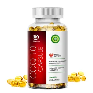 En stock 120 capsules de COQ10 pour la santé cardiaque améliorent la fonction hépatique et maintiennent la pression artérielle