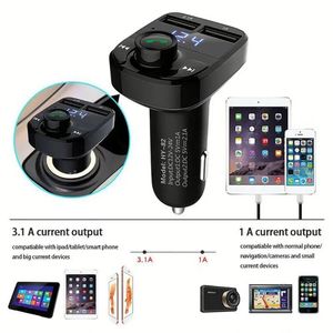 ที่ชาร์จในรถยนต์ X8 QC3.0 เครื่องเล่น MP3 อะแดปเตอร์ชาร์จเร็ว ที่ชาร์จในรถยนต์แบบ USB คู่ ชาร์จเร็ว พร้อมเครื่องส่งสัญญาณ FM - Product Image 3