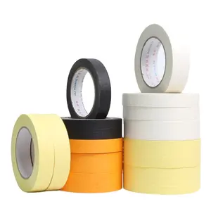 high temperature resistant spray taped masking film tape for car painting jumbo roll