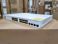 Cisco Catalyst C1300-24P-4G Switch 24 Port PoE+ 4x1G SFP Managed Network Switch Original Baru Segel Solusi Jaringan