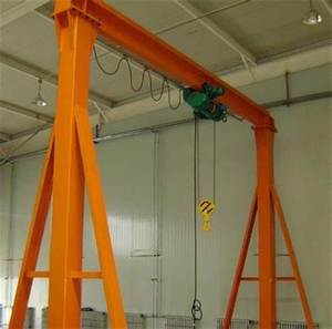 2 3 4 5 Ton Indoor Electric Hoist Garage 10 Ton Gantry <strong>Crane</strong> 1 Ton Portable Price - Product Image 3