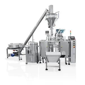Doypack machine with Vibratory Bowl Feeder for Milk Powder Spoon packing