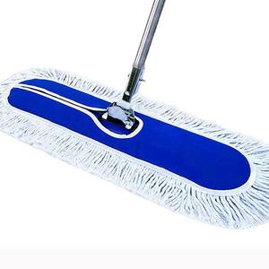 Blue Flat <b>Dust</b> Mop Cotton Thread 50cm Replacement <b>Cloth</b> For Home Office Hotel Cleaning - Product Image 1
