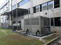 Équipement de refroidissement à haute efficacité 30HP ~ 100HP ou 100RT refroidisseur d'eau industriel refroidi par air/de refroidissement pour système de refroidissement