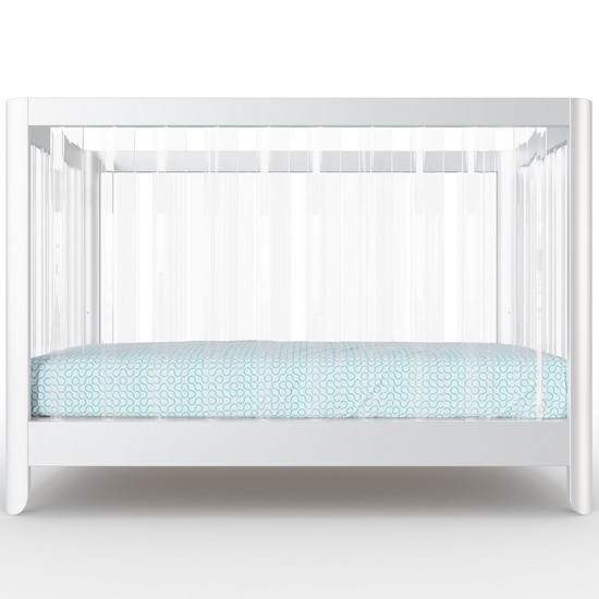 Многофункциональная прозрачная акриловая детская кроватка для новорожденных оптом