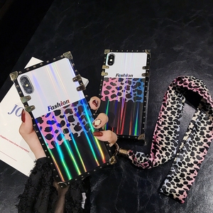 Funda de teléfono de silicona suave de leopardo para iphone, carcasa bonita de lujo para iphone X, XR, XS, MAX, 6S, 7, 8 plus, <span class=keywords><strong>samsung</strong></span> S8, S9, S10, Note - Product Image 2