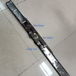 Dải dài phía sau cổng sau dải sáng mạ điện tấm giấy phép ánh sáng cho TOYOTA Coaster rồng vàng - Product Image 4