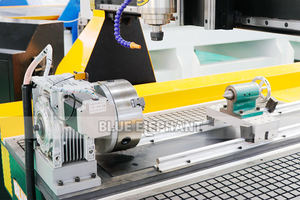 Blauwe Olifant Cnc 1325 1530 1212 4 As Cnc 3d Houten Cilindrische Graveermachine Voor Het Maken Van Meubelonderdelen - Product Image 4