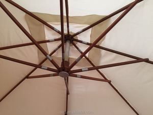 Gran Plaza de madera con forma de <span class=keywords><strong>sombrilla</strong></span> <span class=keywords><strong>colgante</strong></span> paraguas al aire libre - Product Image 4
