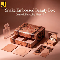 Cuir silicone métallisé gaufré 3D motif serpent Jemery pour emballage de coffret cadeau de voiture de luxe, étanche, résistant aux rayures, écologique