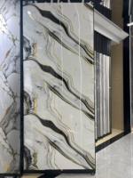 Panneau PVC UV Moderne Direct Usine - Décoration Murale Intérieure Étanche, Anti-Humidité et Insonorisante pour Maison, Villa/Hôtel