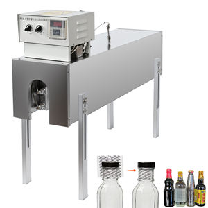 Máquina automática de termoencogimiento por túnel RSX-5 para sellado de tapas de botellas en la industria de vino, cerveza, agua mineral, bebidas, alimentos y productos químicos. - Product Image 1