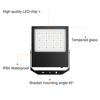 Stade de sortie d'usine 300 watts mince mini hiqh qualité extérieur led capteur de mouvement solaire prix projecteur