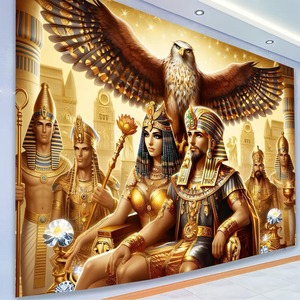 Tapiz <span class=keywords><strong>de</strong></span> Pared con Diseño <span class=keywords><strong>de</strong></span> Diosa Egipcia Antigua, Arte <span class=keywords><strong>de</strong></span> Mitología y Brujería, Decoración <span class=keywords><strong>de</strong></span> Pared con Faraón Egipcio Anubi para Decoración del Hogar - Product Image 3