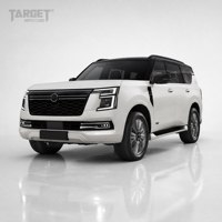 Ensemble de feux antibrouillard LED pour Nissan Patrol Y63 2025, phares antibrouillard avant avec supports de montage et caches de finition