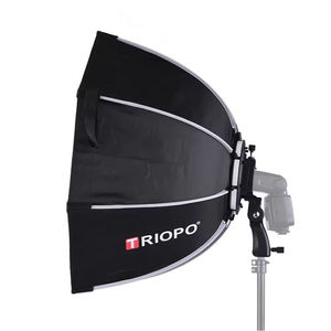 Diffuseur de flash réfléchissant portable professionnel à montage rapide KS2-65 65cm pour éclairage de <span class=keywords><strong>studio</strong></span> photo et boîte à lumière douce - Product Image 3