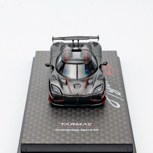 TW 1:64 <span class=keywords><strong>Agera</strong></span> RS Coches de Metal Fundido a Presión, Modelo de <span class=keywords><strong>Coche</strong></span> de Aleación, Adorno Estático con Base de Exhibición, No se Puede Rodar, Sin Puertas Abribles - Product Image 2