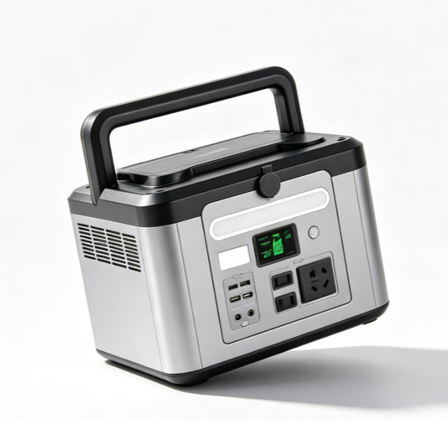Outdoor Camping Portable Power Supply 1200W Rechargeable Lithium Battery Station with AC USB Type-C Multi Outputs