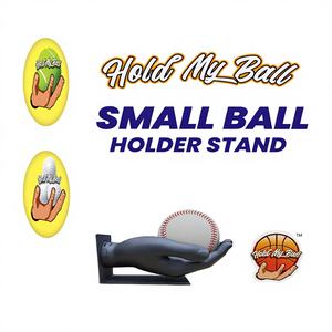 Soporte para Balón y Soporte de Baloncesto de Mano, Juguetes - Opciones de Mano Multicolores para Balones Grandes y Pequeños - Product Image 1