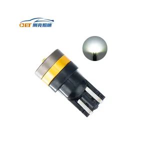 Bombillas LED para matrícula de coche, luz blanca superbrillante T10 C-REE, Canbus, T10