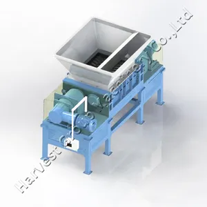 Tire Grinder Rubber Powder Tyre Recycling Machine/tyre Shredder/scraps Tire Shredder Manufacturing Plant Customized Provided