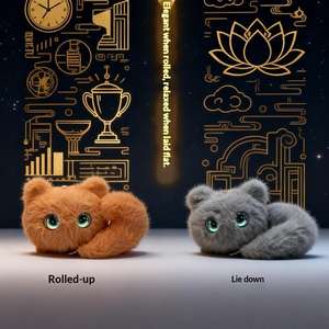 Peluche AI Adorabile Gatto Peloso Portachiavi, Peluche ChatGPT da 15 cm (5,91 pollici) con Intelligenza Artificiale, Robot AI Intelligente, Giocattoli AI - Product Image 6