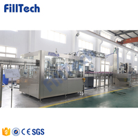 Ligne de production automatique d'eau machine de remplissage et de scellage ligne de production faisant la Machine petite entreprise