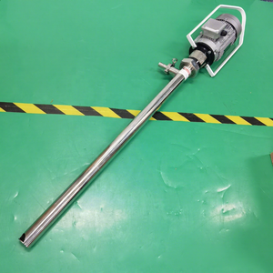 SS316L 50 L/min 1.1 kw Barrel Screw <b>Pump</b> for High Viscosity Gel Stainless Steel Drum <b>Pump</b> Industrial Drum <b>Pump</b> - Product Image 1