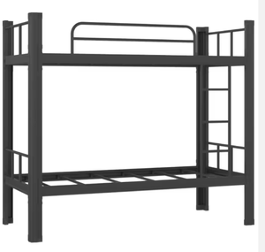 Lit pliant en acier pour usage scolaire, vente directe usine, mobilier de maison, mobilier de chambre, lit superposé en métal ou en acier laminé à froid - Product Image 2