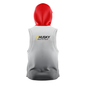 Hoodie sans manches pour homme entièrement personnalisé par sublimation, de haute qualité, tendance, nouveau modèle. - Product Image 5