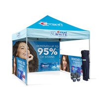 Abri pliable de qualité professionnelle 10x20, avec sac Oxford 600D et piquets, pour expositions, carnavals, événements, auvent pop-up robuste
