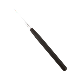 Pinceau de nail art coloré à manche en bois sablé, poils en nylon sertis, pour dessin de lignes, sculpture et délimitation, idéal pour la manucure au gel de photothérapie - Product Image 6