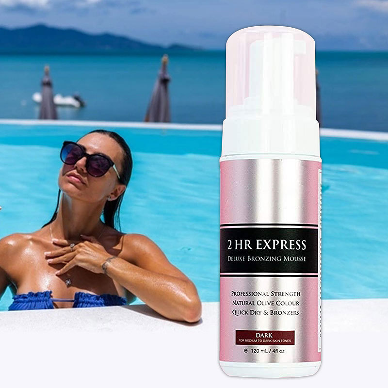 Глубокий самочувствительный быстро Подсолнечный фальшивый пенопласт, ультратемный загар, самосолящий мусс