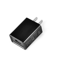 UE et US Plug USB Adaptateur secteur 5W 5V 1A Chargeur de voyage mural Charge rapide Adaptateur de téléphone portable Type électrique