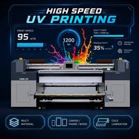 Impresora UV de Malla 1906-UV de Alta Precisión, Máquina de Inyección de Tinta Industrial de Formato Ancho para Lienzos, Carcasas de Teléfono, Arte y Regalos, Nueva