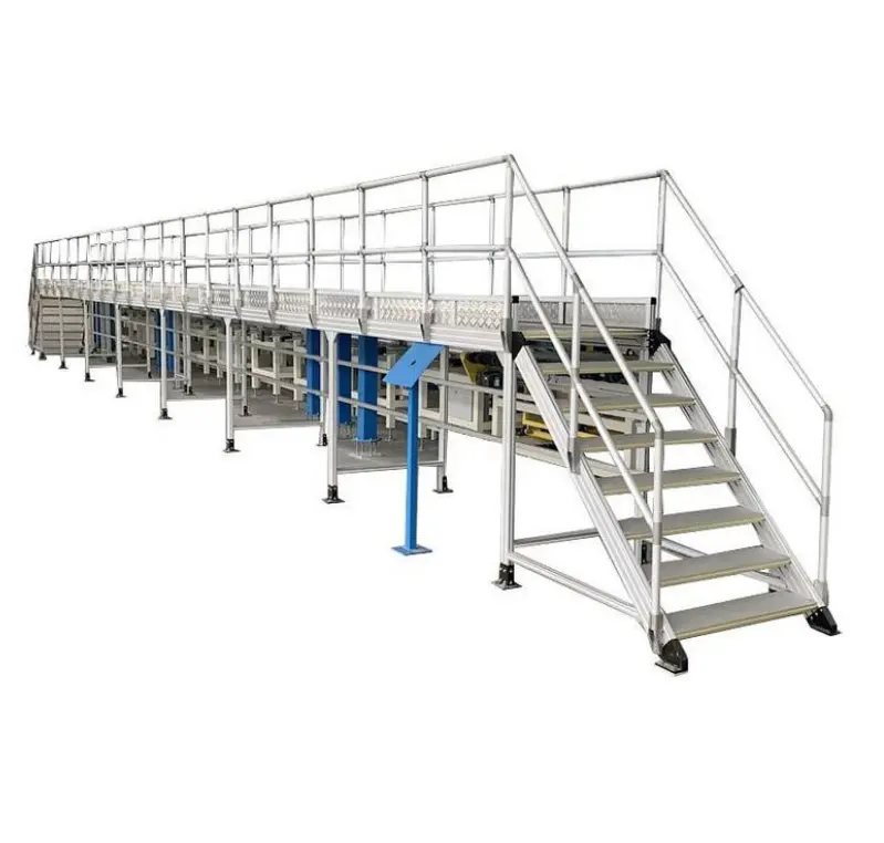 Hot Sales Customized item automation solutions aluminum work platform Engine Maintenance Access supporting platform