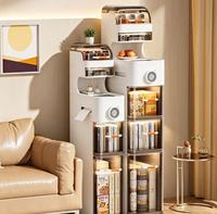 Armoire de rangement multifonctionnelle pour petite salle de bain avec tiroirs, porte-papier toilette, armoire verticale pour salle de bain