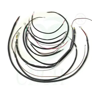 Motorcycles and Scooters Cable Loom Wiring Harness Kit for Harley Davidson