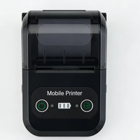 Imprimante thermique de reçus HOP-E584 pour papier de 57,5 mm, impression de codes-barres USB, pour caisse de supermarché, 203 dpi, garantie 1 an