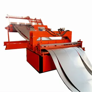 Metal Leveling Cutting Slitting Machine Line Cutting To Length And Slitting Machine For Steel Coil