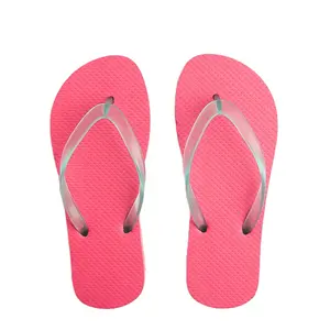 2024 Summer Professional Factory Custom Slippers New Printed Flip-Flops Outdoor Use Light Weight Breathable Flat Rubber PVC