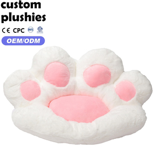 Cuscino Decorativo a Forma di <span class=keywords><strong>Zampa</strong></span> di Gatto Personalizzato a Prezzo di Fabbrica, Morbido e Soffice Peluche Imbottito per Uso Domestico - Product Image 1