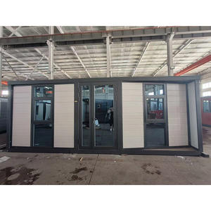 Maison extensible en conteneur mobile préfabriqué de 40 pieds et 20 pieds Maison portable préfabriquée à deux chambres à coucher pour l'expédition - Product Image 1