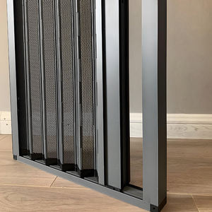 Schermo retrattile porta Anti-zanzara cane in acciaio inox schermo invisibile in lega di alluminio maglia piatta porta scorrevole - Product Image 4