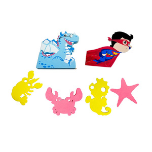 Jouet <span class=keywords><strong>marin</strong></span> en EVA imprimé et estampé, doux, sûr, non toxique, couleur personnalisée, taille personnalisable, apprentissage cognitif pour enfants, jeu de bain - Product Image 4